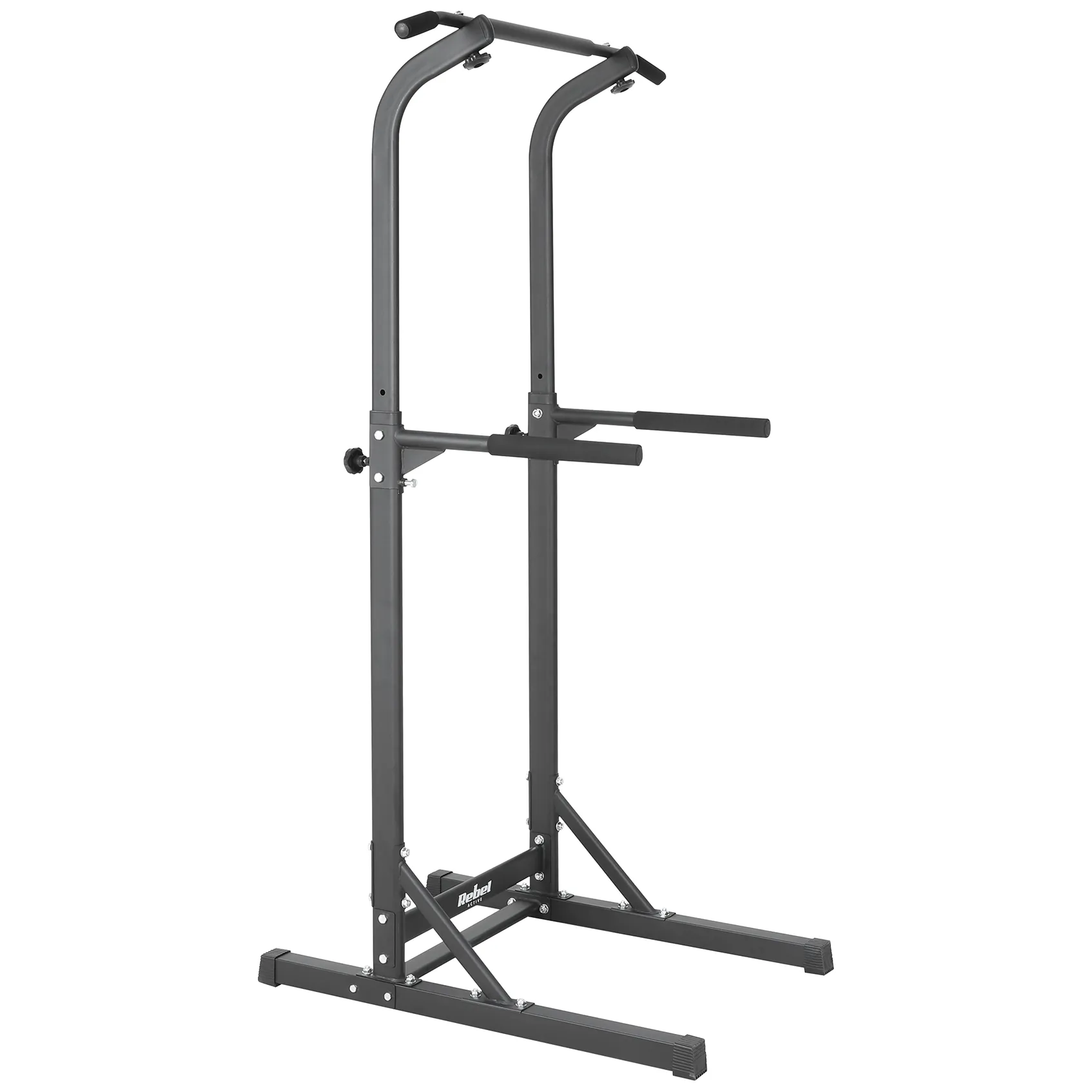 Poręcz treningowa wielofunkcyjna z drążkiem REBEL ACTIVE - obrazek 3