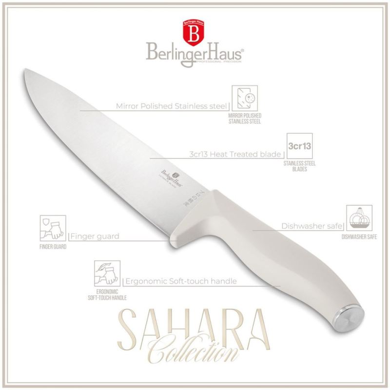 ZESTAW NOŻY BERLINGER HAUS BH-2755 SAHARA W BLOKU BAMBUSOWYM - obrazek 10