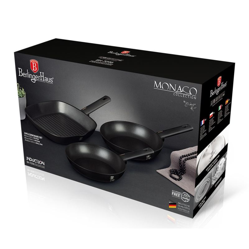 ZESTAW PATELNI TYTANOWYCH BERLINGER HAUS BH-7096 MONACO - obrazek 5
