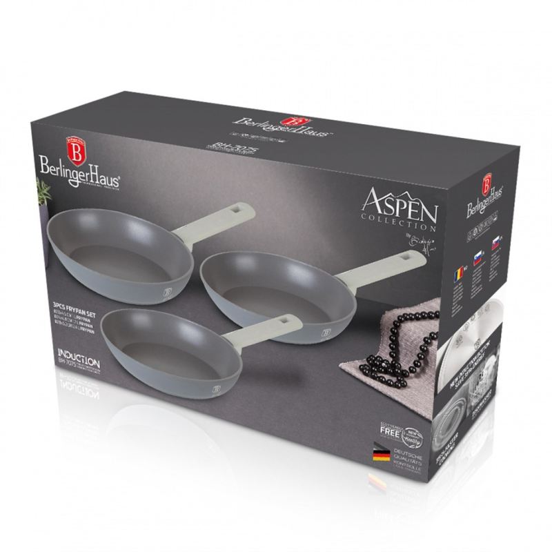 ZESTAW PATELNI TYTANOWYCH BERLINGER HAUS BH-7075 ASPEN - obrazek 5