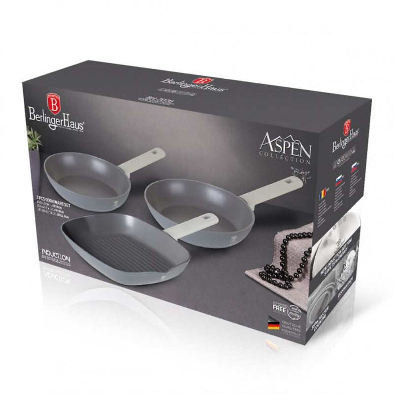 ZESTAW PATELNI TYTANOWYCH BERLINGER HAUS BH-7076 ASPEN - obrazek 5