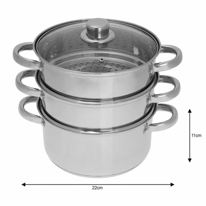 GARNEK NA PARĘ KINGHOFF 4 ELEM. 22cm KH-3328 - obrazek 3
