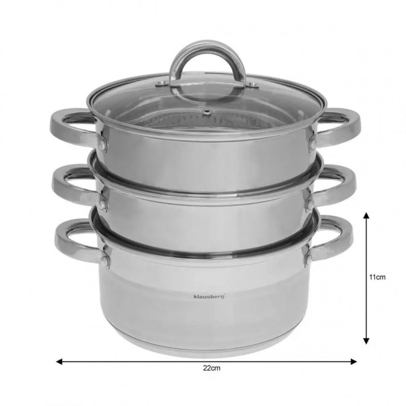 GARNEK NA PARĘ KLAUSBERG 4 ELEM. 22cm KB-7142 - obrazek 3