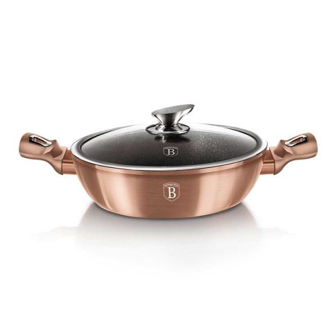 GARNEK GRANITOWY 28cm BERLINGER HAUS BH-1519 ROSE GOLD