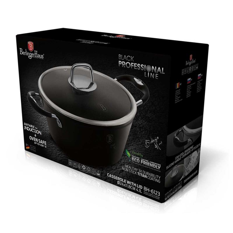 GARNEK GRANITOWY 28cm BERLINGERHAUS BH-6124 - obrazek 5