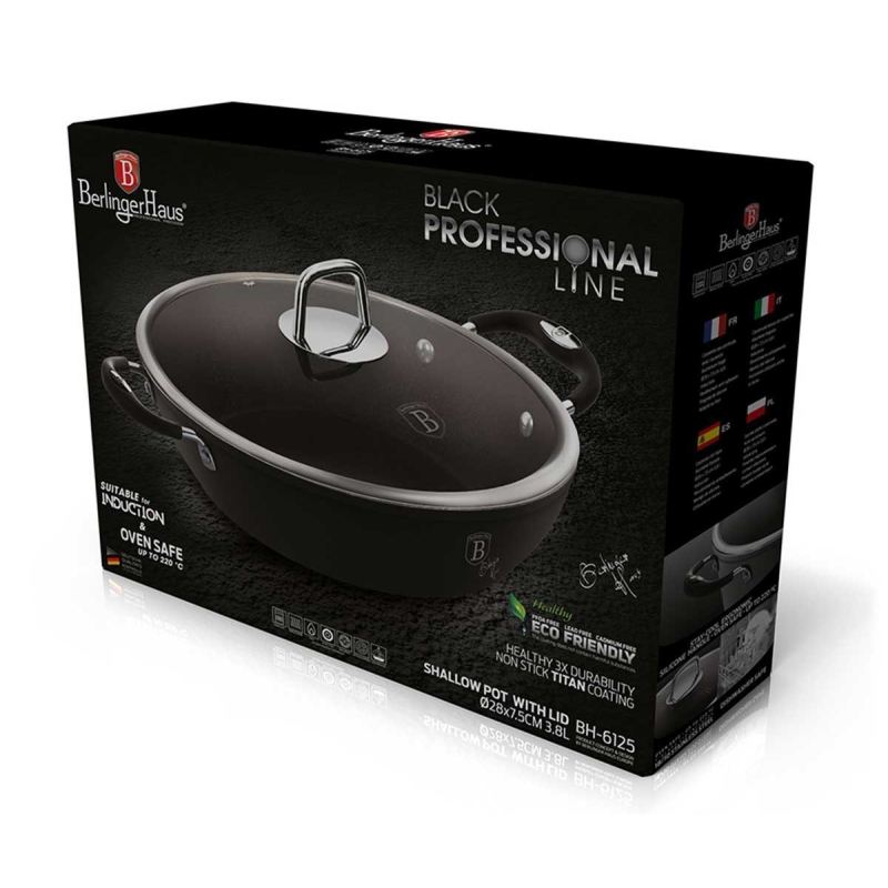 GARNEK GRANITOWY 28cm BERLINGERHAUS BH-6125 - obrazek 4