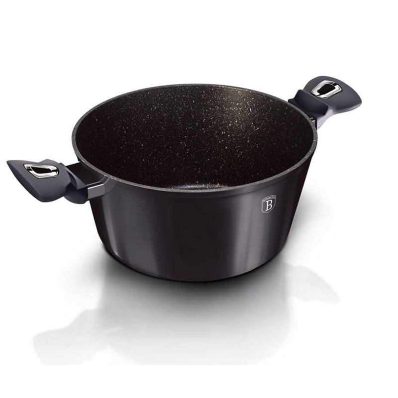 GARNEK GRANITOWY 28cm BERLINGERHAUS BH-6894 CARBON PRO - obrazek 3
