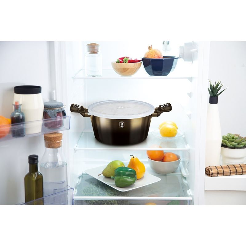 GARNEK GRANITOWY 28cm BERLINGERHAUS BH-6606 SHINY BLACK - obrazek 10
