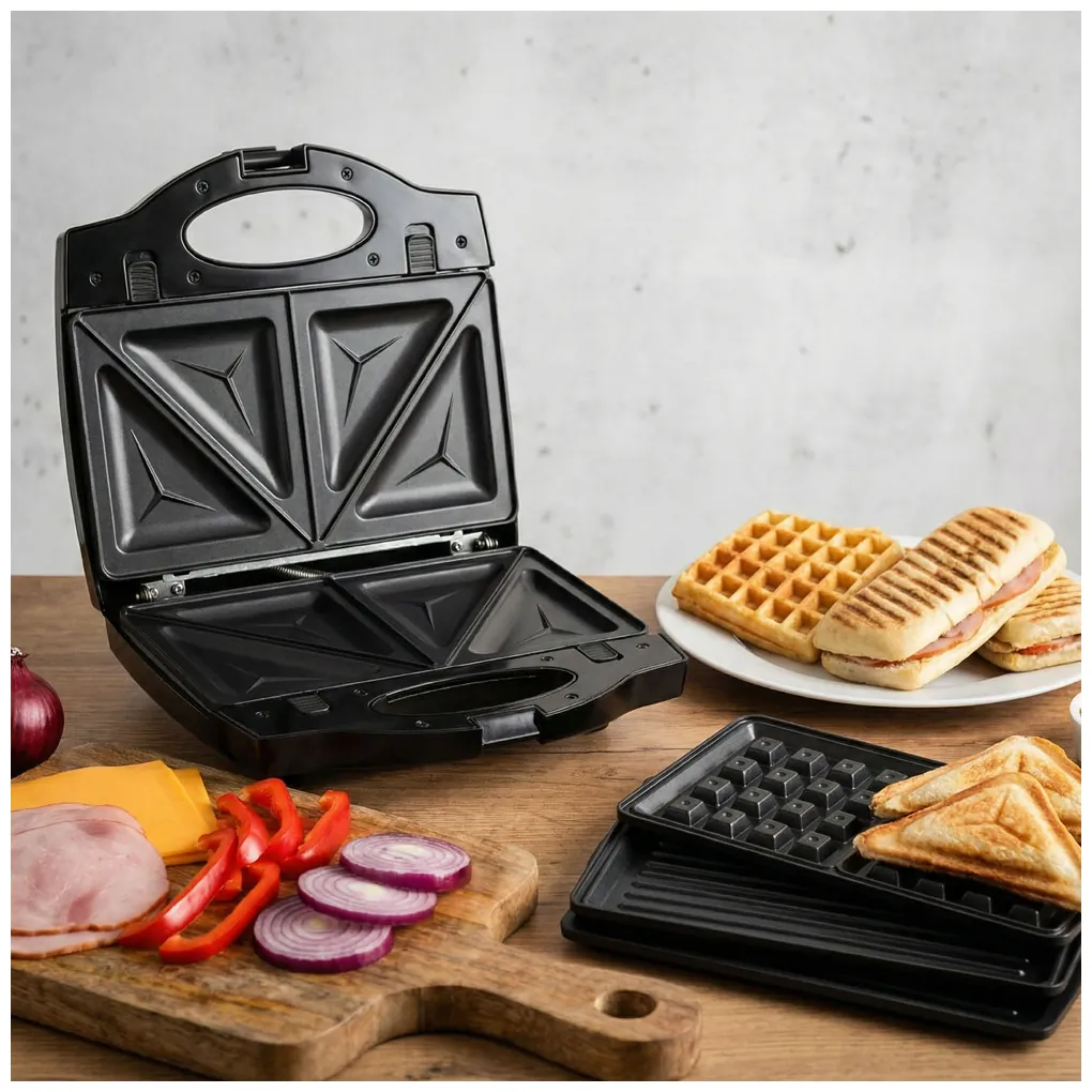EKT005 Esperanza opiekacz uniwersalny 3w1 muffuletta 700w - obrazek 9