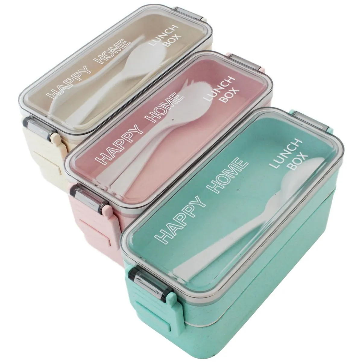 AG479L Pojemnik 750ml lunch box green - obrazek 5