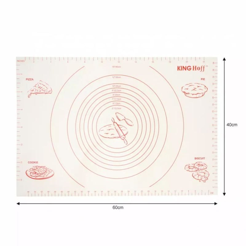 STOLNICA MATA SILIKONOWA 60x40cm KINGHOFF KH-1537 - obrazek 4