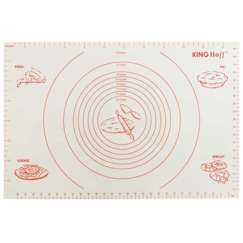 STOLNICA MATA SILIKONOWA 60x40cm KINGHOFF KH-1537