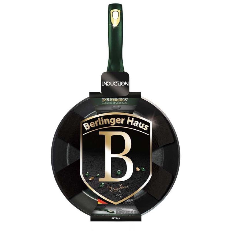 PATELNIA TYTANOWA BERLINGER HAUS 20cm BH-6046 EMERALD - obrazek 4