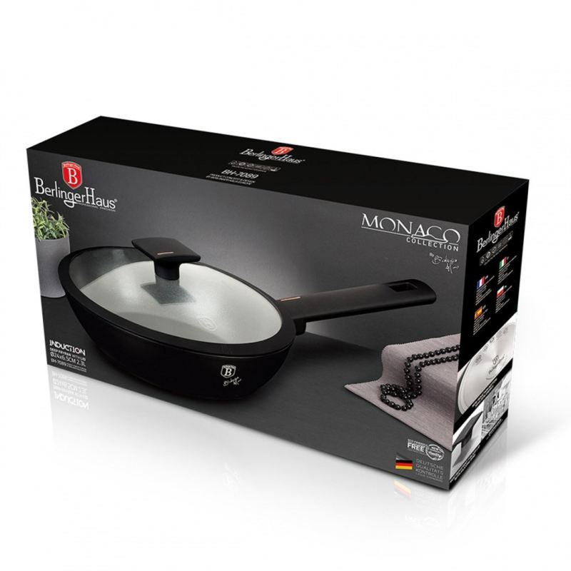 PATELNIA TYTANOWA 24cm BERLINGER HAUS BH-7089 MONACO - obrazek 5