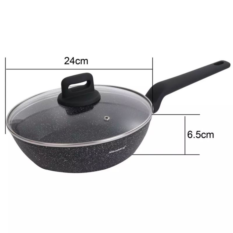 PATELNIA MARMURKOWA Z POKRYWĄ KLAUSBERG 24cm KB-7666 - obrazek 7