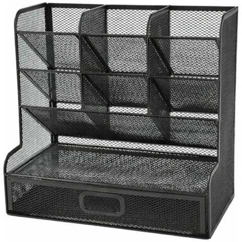 DA628 Organizator na biurko metalowy
