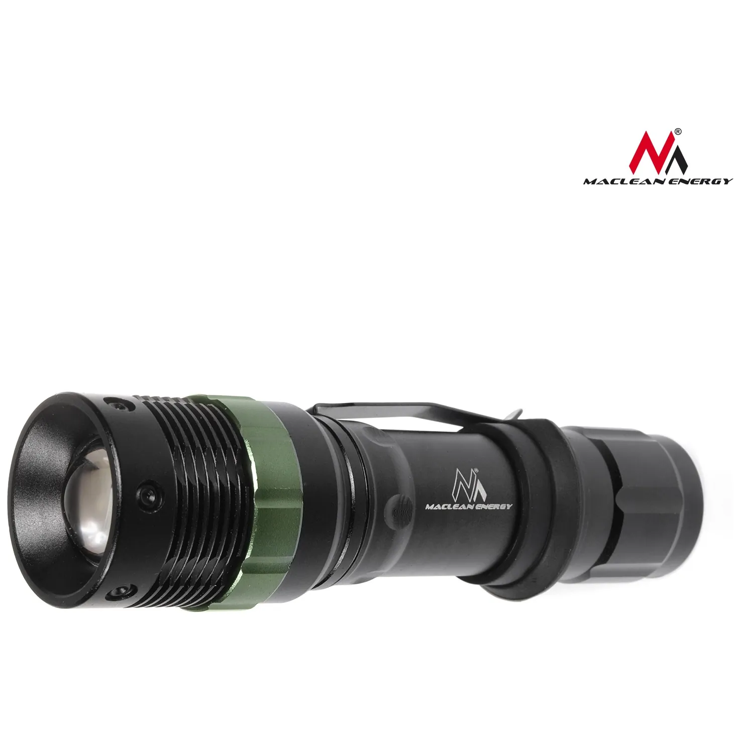 Latarka LED Maclean, Rowerowa, Ładowarka zestaw, Cree 200 lumen, MCE175 - obrazek 4