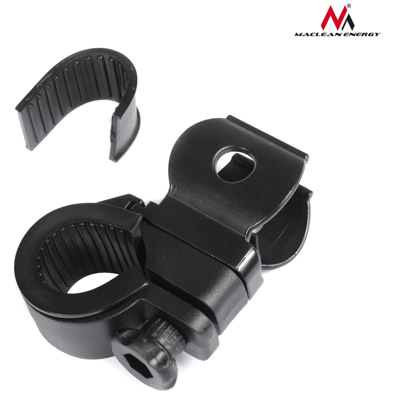 Latarka LED Maclean, Rowerowa, Ładowarka zestaw, Cree 200 lumen, MCE175 - obrazek 5