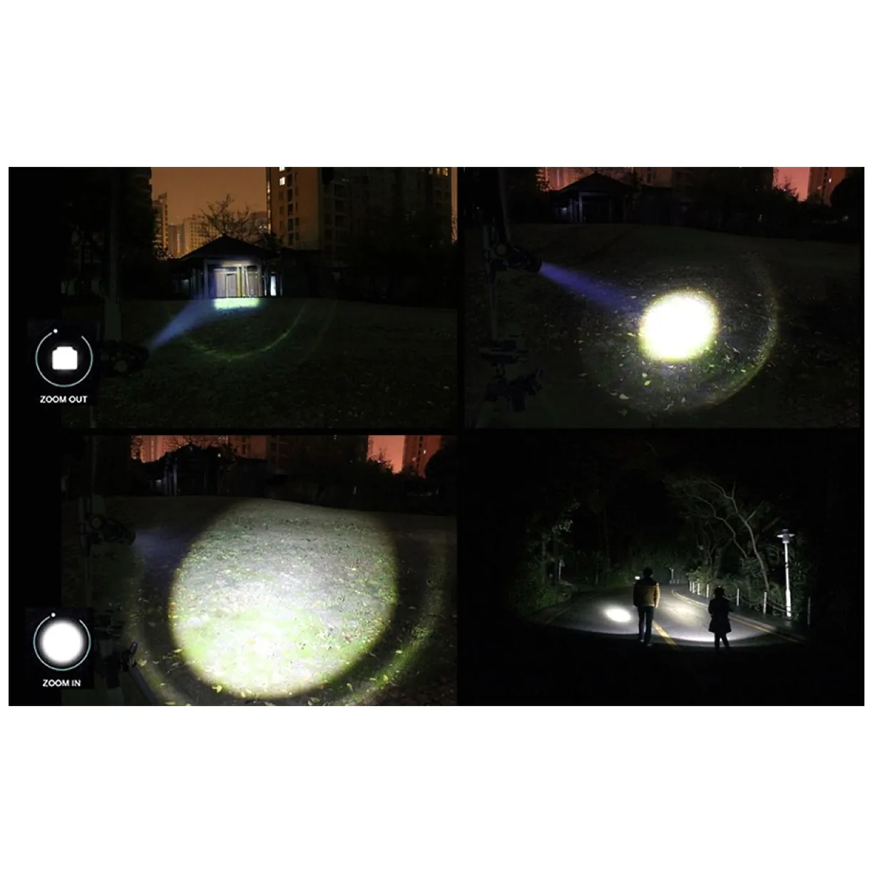 Latarka LED Maclean, Rowerowa, Ładowarka zestaw, Cree 200 lumen, MCE175 - obrazek 8