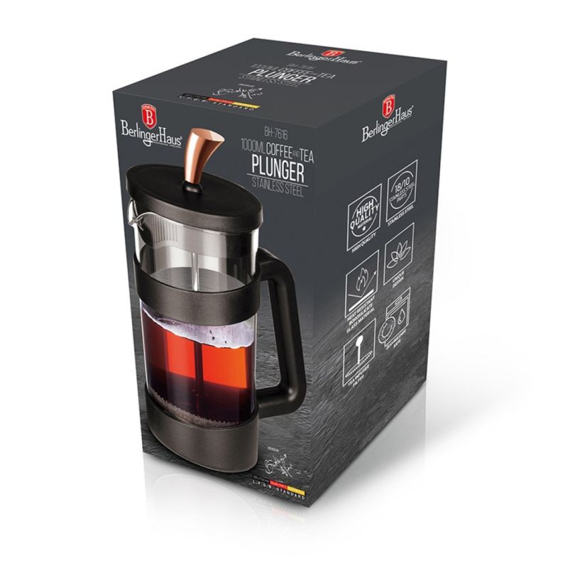 ZAPARZACZ DO HERBATY 1000ml BERLINGER HAUS BH-7616 Black Rose - obrazek 8