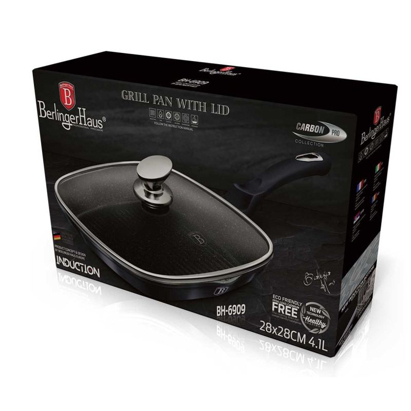 PATELNIA GRILLOWA BERLINGER HAUS BH-6909 CARBON PRO - obrazek 5