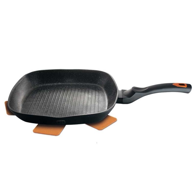 PATELNIA GRILLOWA GRANIT DIAMOND 28cm BERLINGER HAUS BH-1794 - obrazek 2