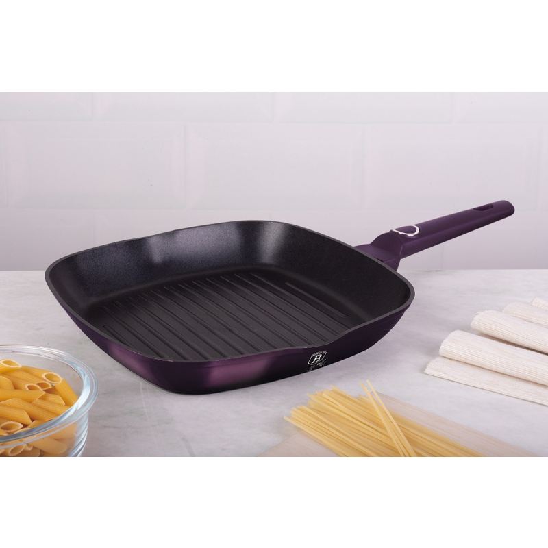 PATELNIA GRILLOWA TYTANOWA BERLINGER HAUS BH-6634 PURPLE - obrazek 3