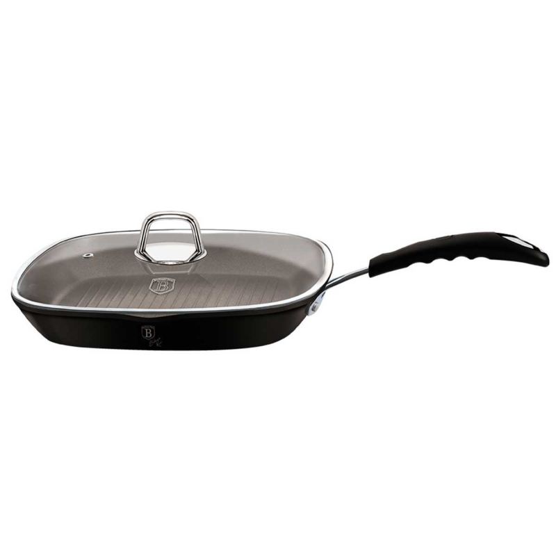 PATELNIA GRILLOWA GRANITOWA 28cm BERLINGERHAUS BH-6130