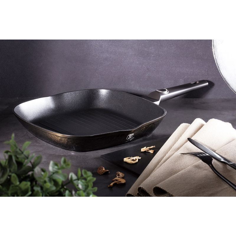PATELNIA GRILLOWA BERLINGER HAUS 28cm BH-6578 PRIMAL GLOSS - obrazek 2