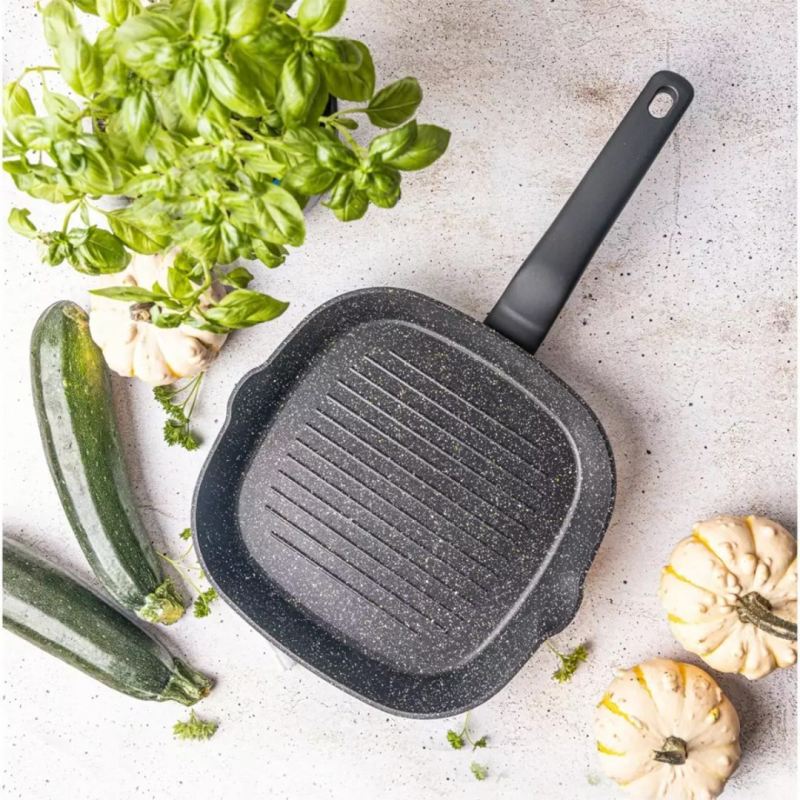 PATELNIA GRILLOWA MARMURKOWA KLAUSBERG 24cm KB-7661 - obrazek 5