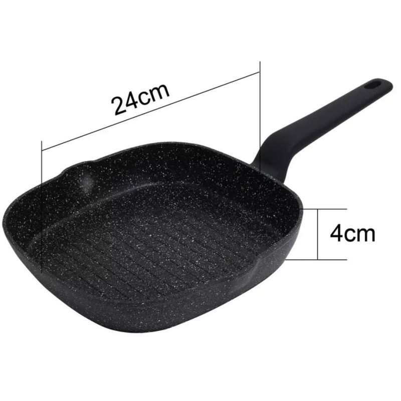 PATELNIA GRILLOWA MARMURKOWA KLAUSBERG 24cm KB-7661 - obrazek 7