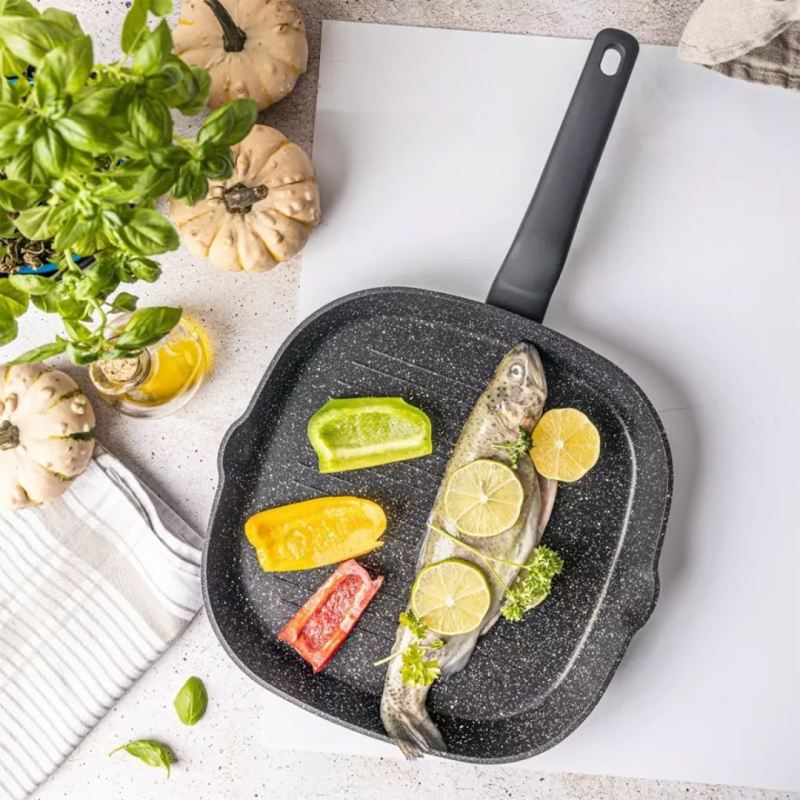 PATELNIA GRILLOWA MARMURKOWA KLAUSBERG 28cm KB-7662 - obrazek 2