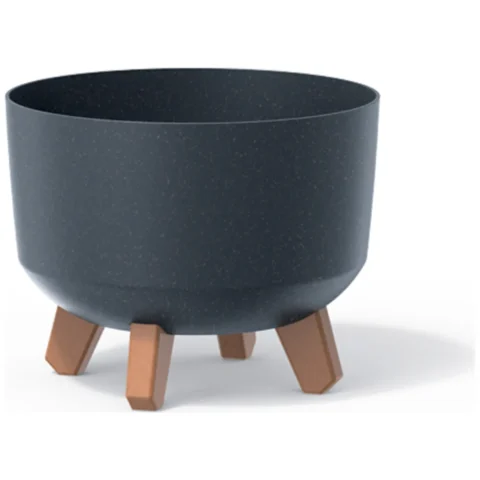 Doniczka Gracia Standard Eco Wood DGRL240W antracyt eco