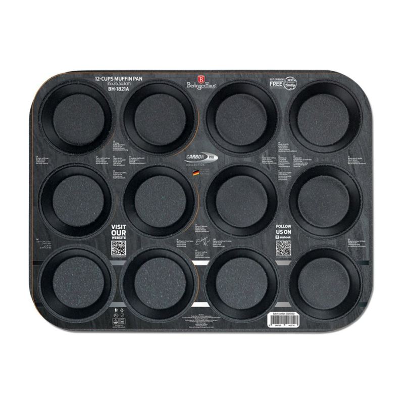 FORMA DO PIECZENIA 12 MUFFINEK BERLINGER HAUS BH-1821 - obrazek 3