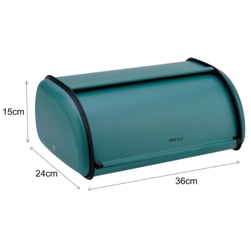 CHLEBAK STALOWY KINGHOFF KH-1755 zielony - obrazek 2