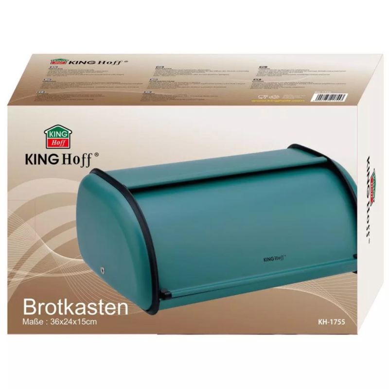 CHLEBAK STALOWY KINGHOFF KH-1755 zielony - obrazek 3