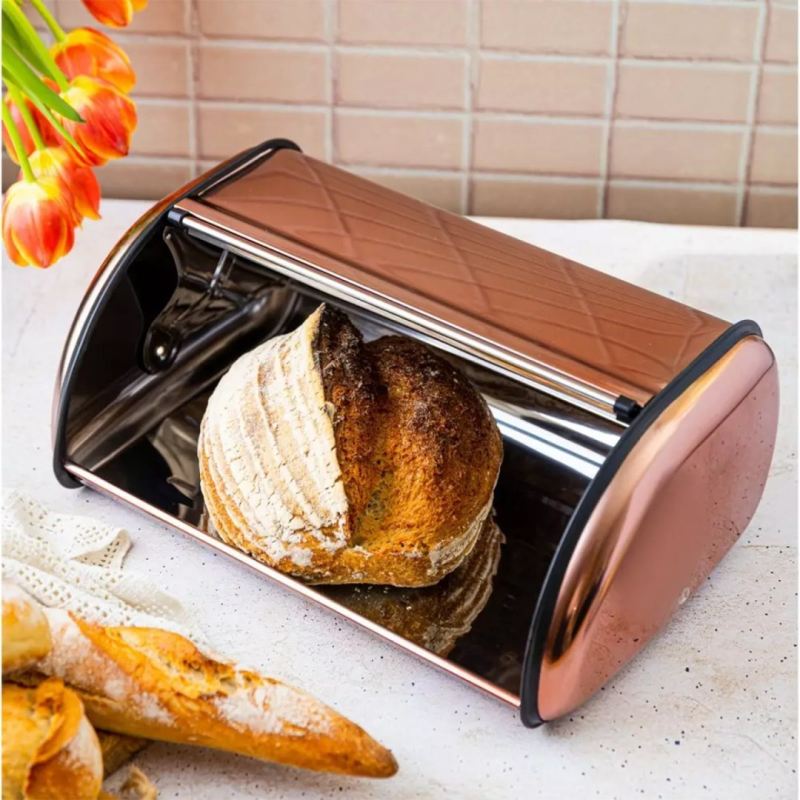 CHLEBAK STALOWY KINGHOFF KH-1840 ROSE GOLD - obrazek 5