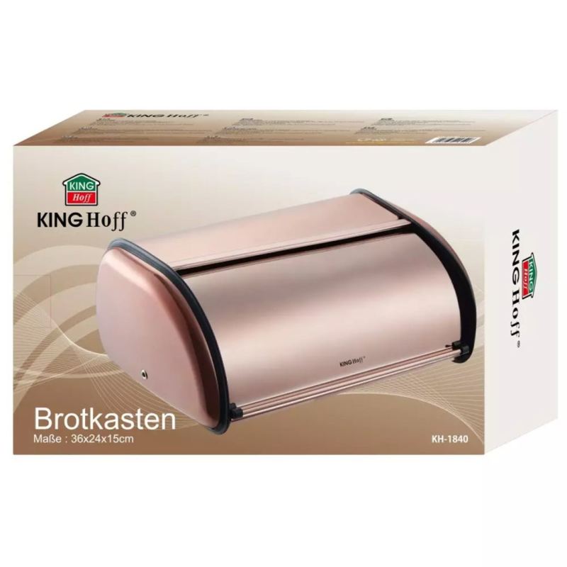 CHLEBAK STALOWY KINGHOFF KH-1840 ROSE GOLD - obrazek 10