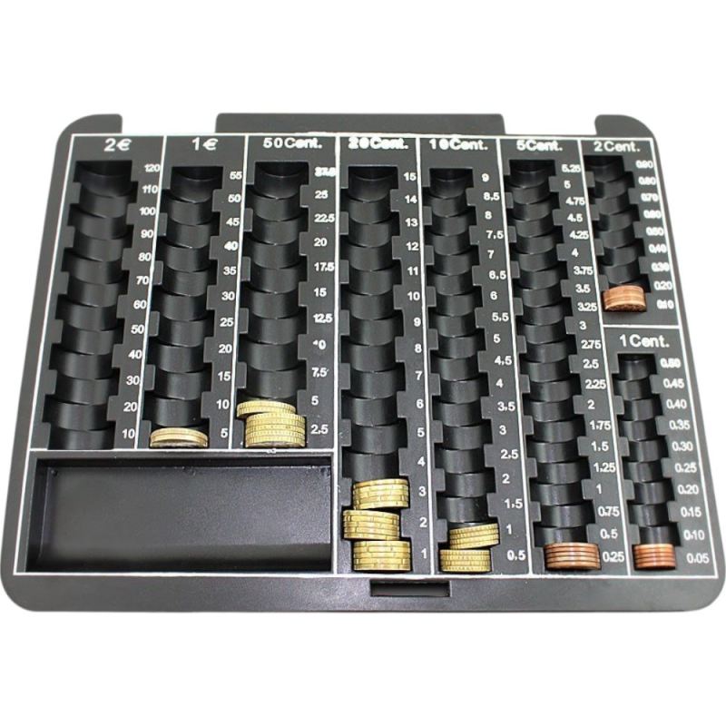 METALOWA KASETKA 30cm do bilonu CZARNA - obrazek 5