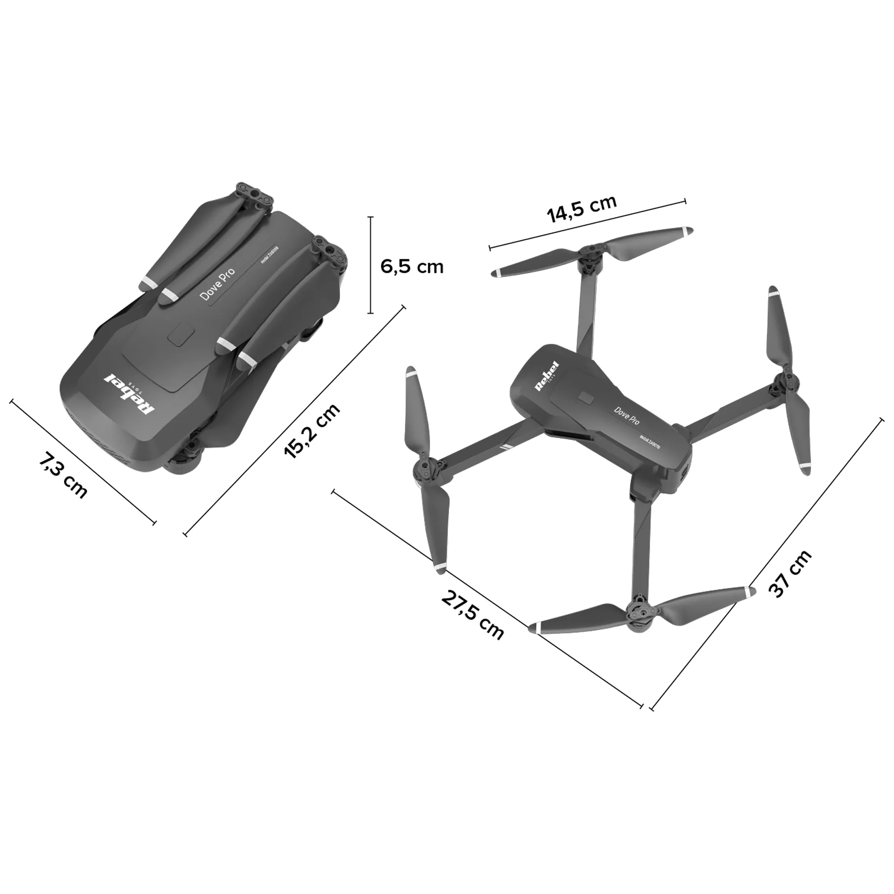 Dron REBEL DOVE PRO - obrazek 6