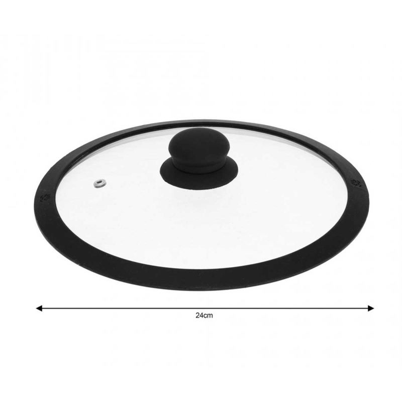 UNIWERSLANA POKRYWKA POKRYWA 24cm KINGHOFF KH-1276 - obrazek 3