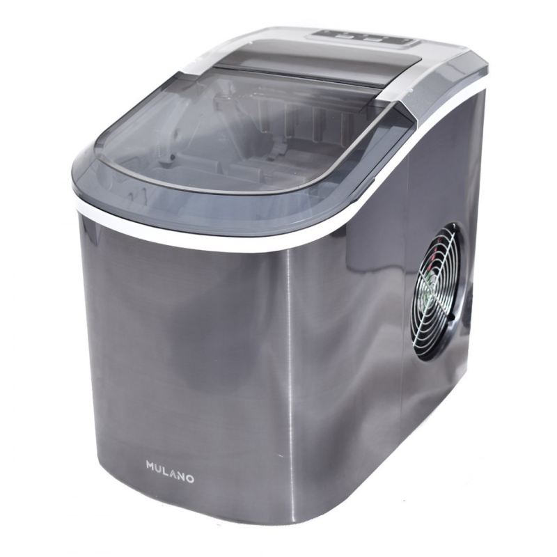 Kostkarka do lodu szara 10-12kg/24h szybka elegancka na imprezy Na Prezent - obrazek 3