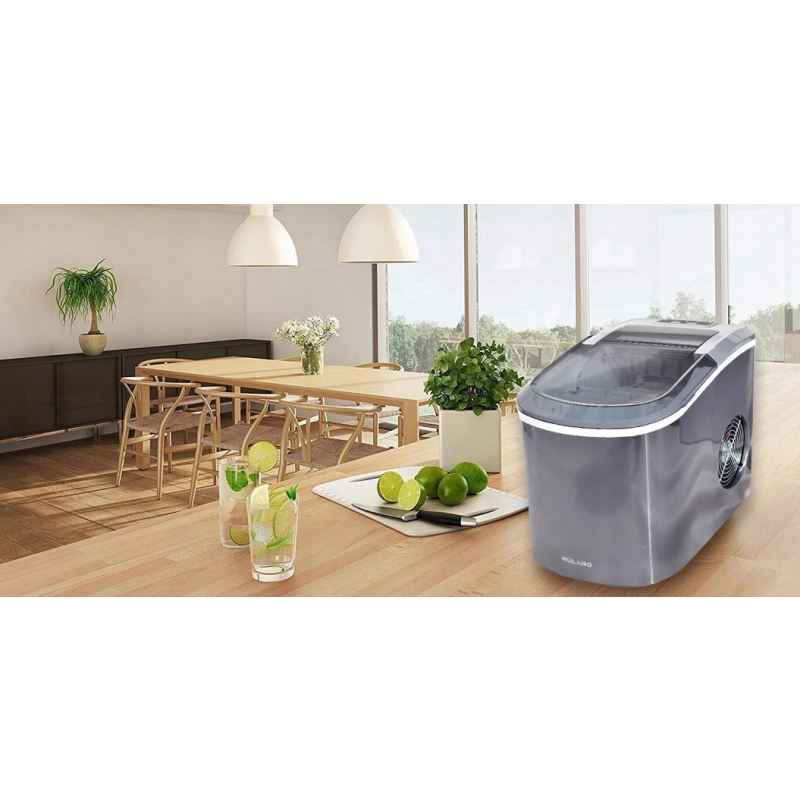 Kostkarka do lodu szara 10-12kg/24h szybka elegancka na imprezy Na Prezent - obrazek 10
