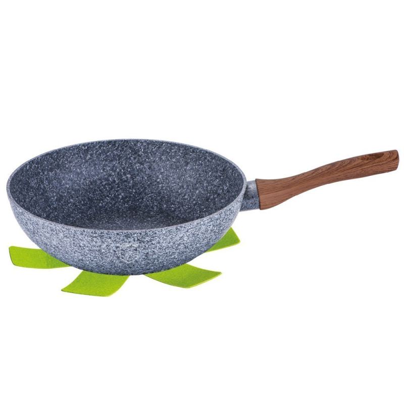 WOK GRANITOWY 28cm BERLINGER HAUS FOREST LINE BH-1204 - obrazek 2