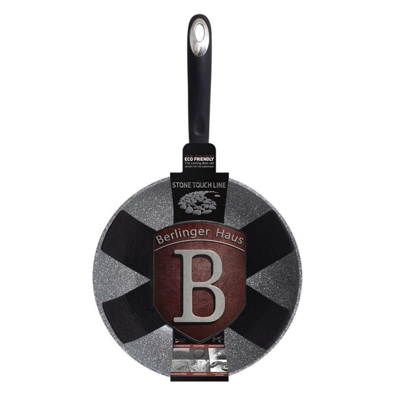 WOK GRANITOWY BERLINGER HAUS 28cm BH-1159 STONE TOUCH - obrazek 2