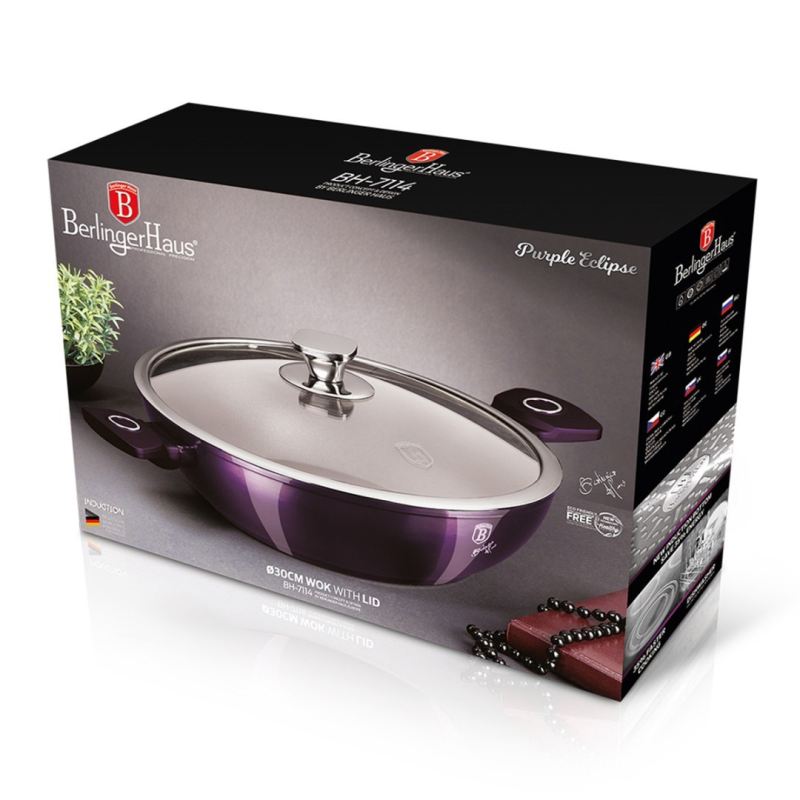 WOK GRANITOWY 30cm BERLINGER HAUS BH-7114 - obrazek 4