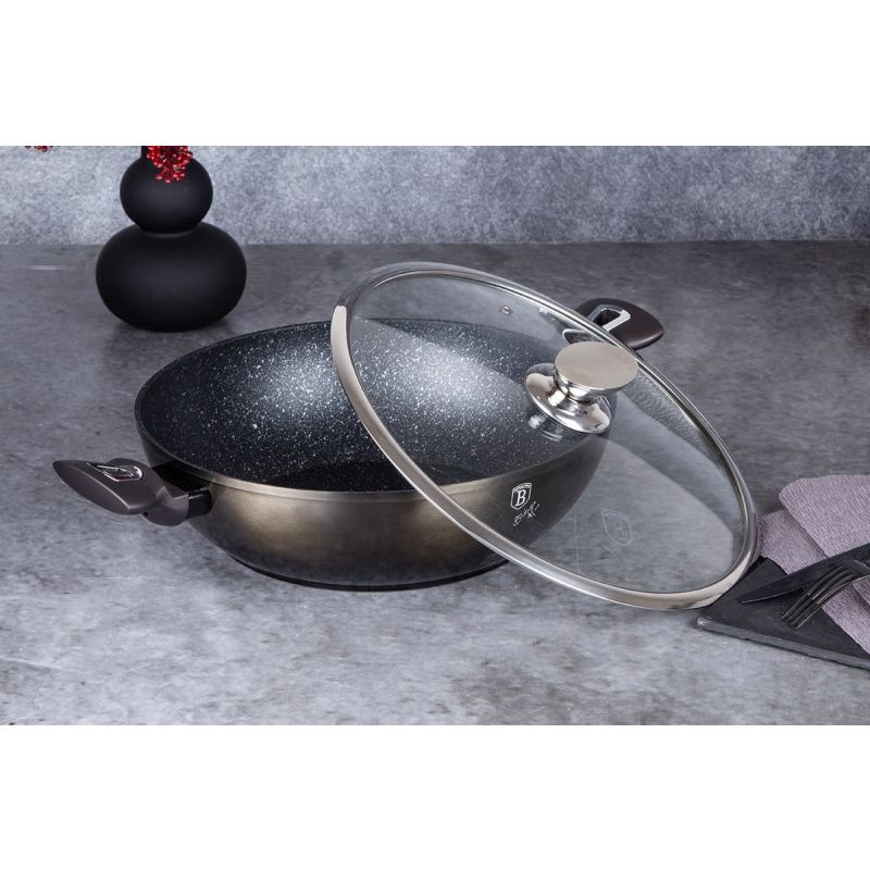 WOK GRANITOWY 30cm BERLINGER HAUS BH-7115 - obrazek 3