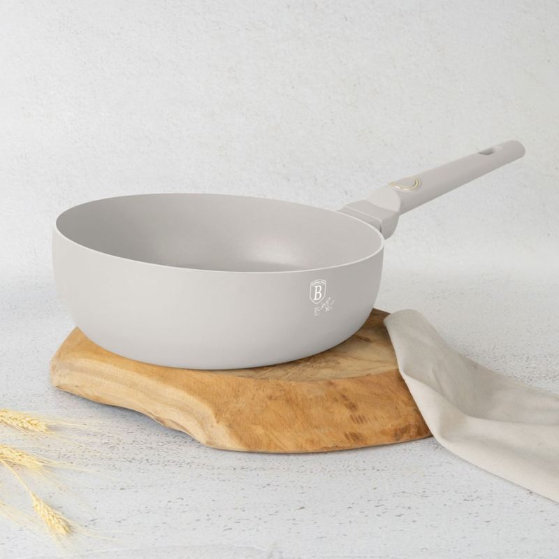 WOK PATELNIA FLIP TYTANOWA 26cm BERLINGER HAUS BH-8059 SAHARA - obrazek 8
