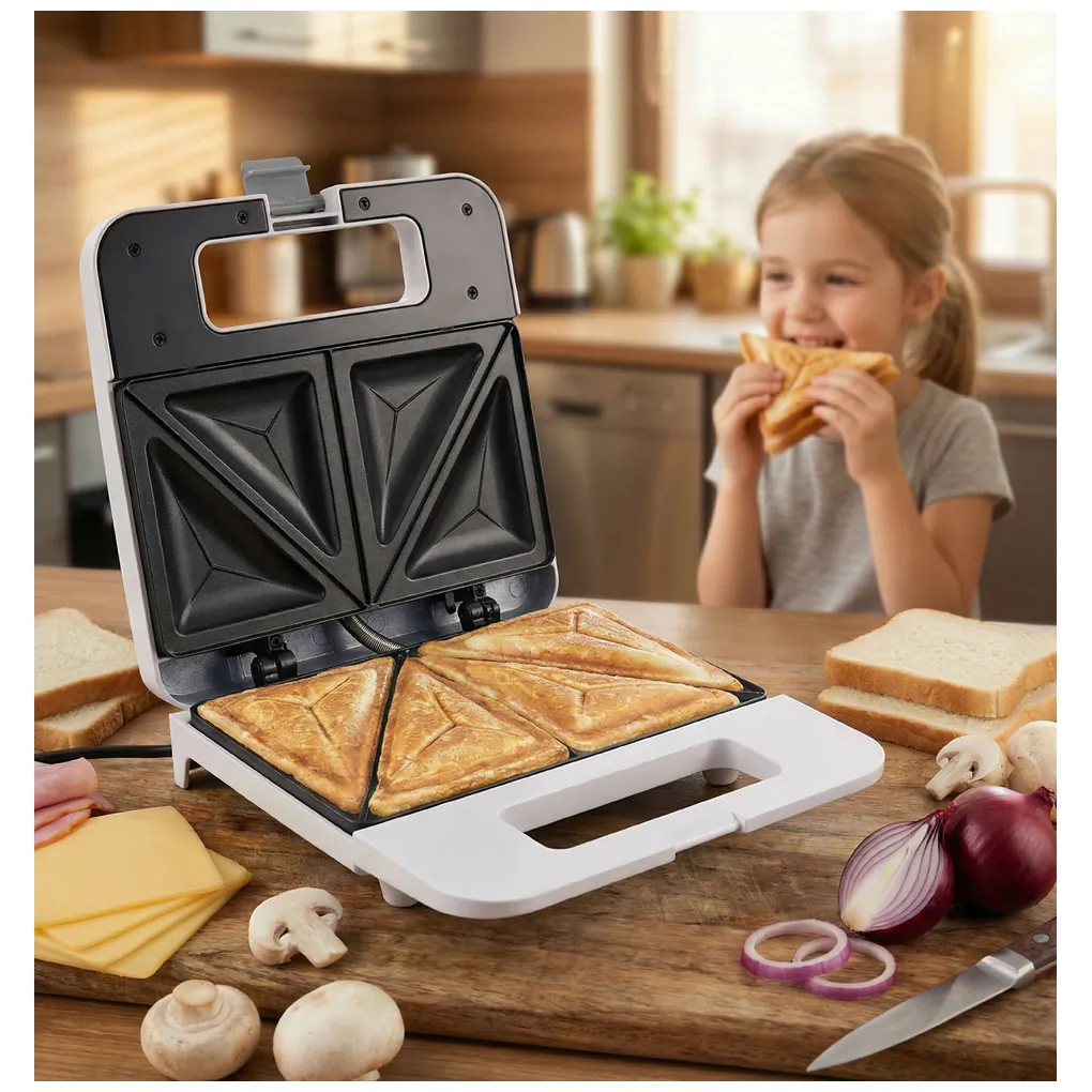 EKT010W Esperanza opiekacz do kanapek parmigiano 1000w biały - obrazek 6
