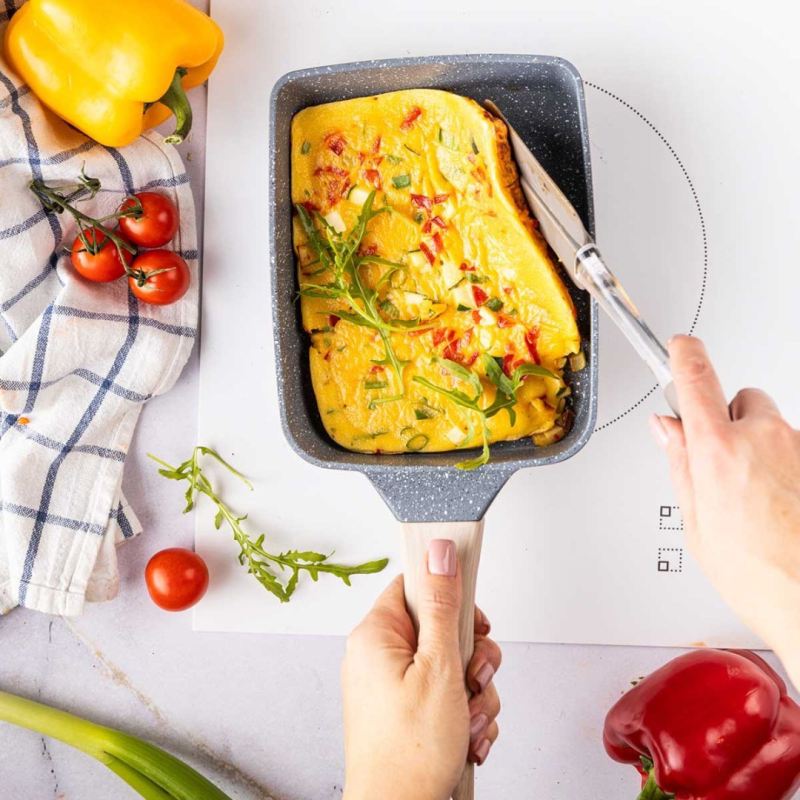 PATELNIA MARMURKOWA DO OMLETÓW KLAUSBERG KB-7814 - obrazek 7